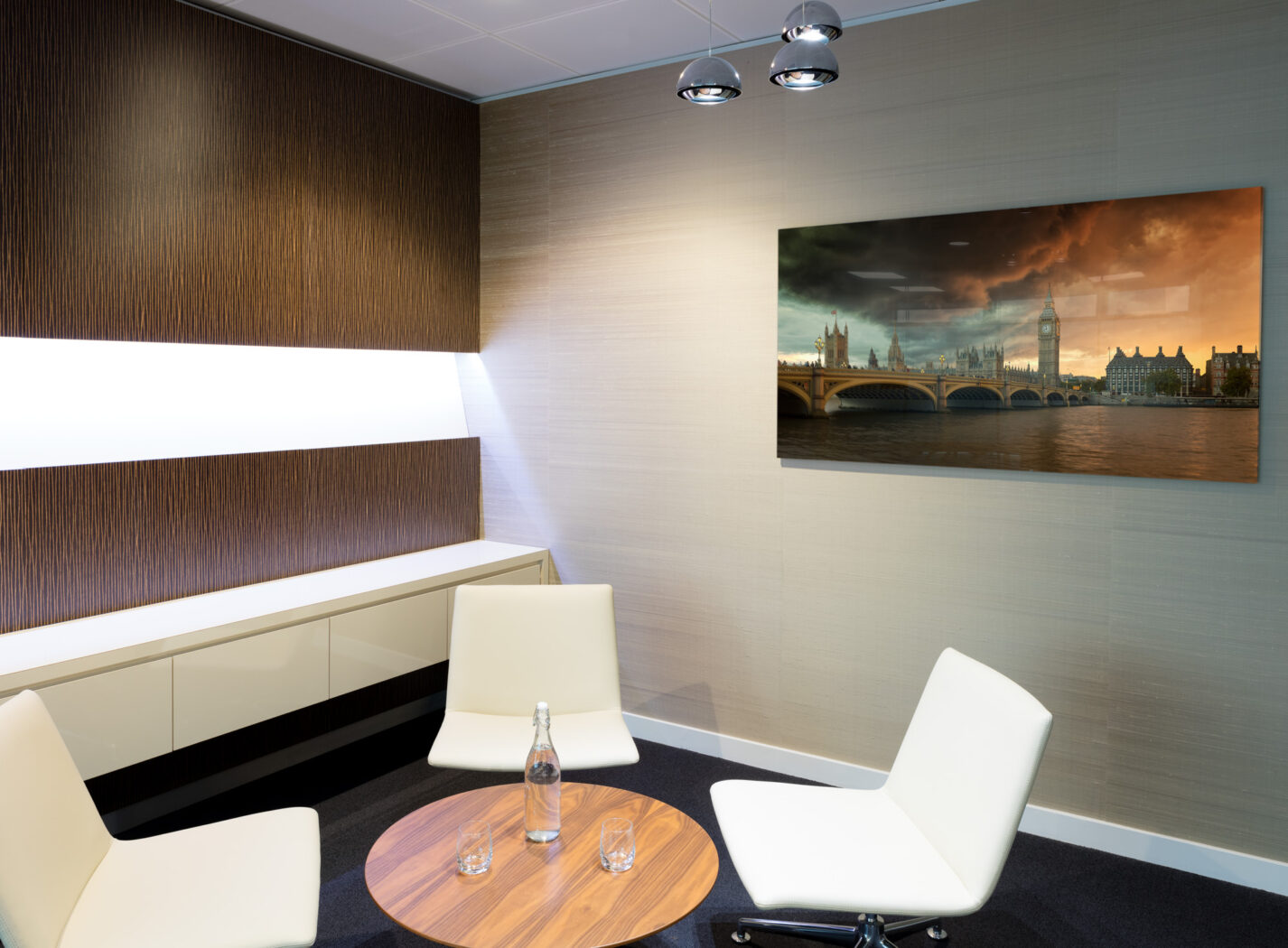 The Palace of Westminster Acrylic Mounted Print on the walls at 20 Fenchurch Street